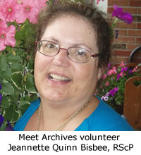 Jeannette Quinn Bisbee, RScP