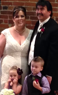 Events Manager Tammi Tucker exchanged wedding vows with Matt Kushner